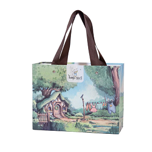 Медведь Lina TeddyTales длинношерстный, M, крем-брюле, 20 см